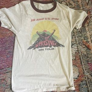 Vintage bob Marley band shirt